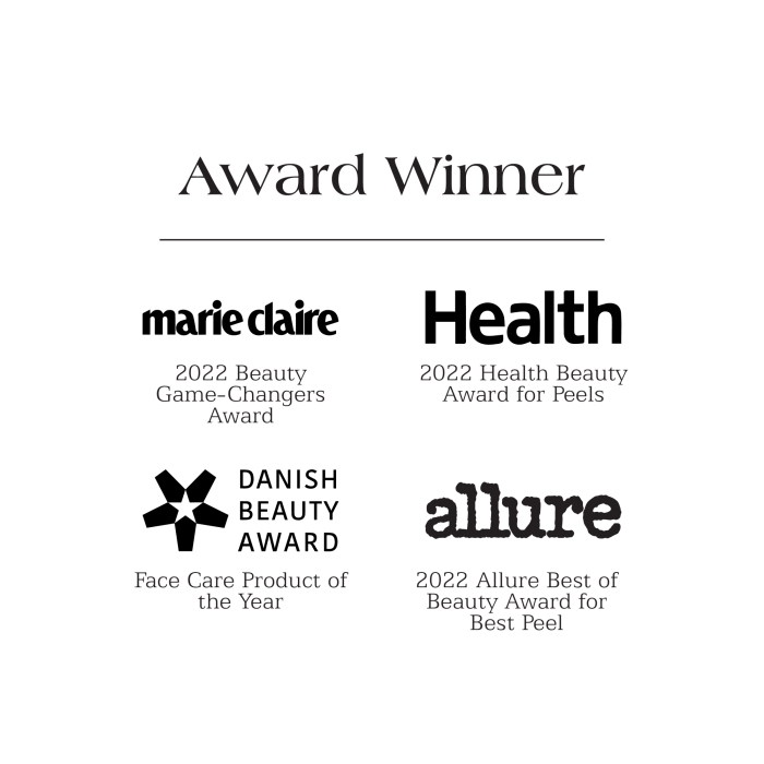 Active Peel System de la marca Is Clinical: Premios otorgados